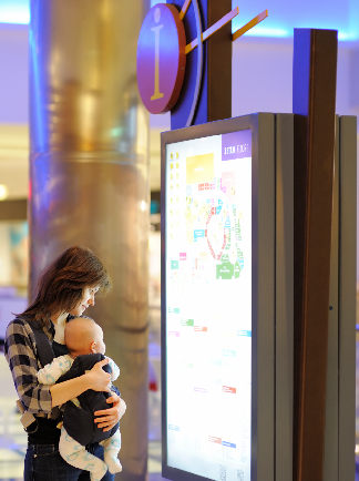 Outdoor digital advertising