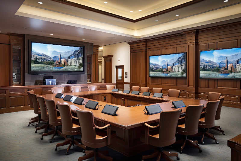 Chairman Conferencing System and Delegate Conferencing System for Professional Meetings